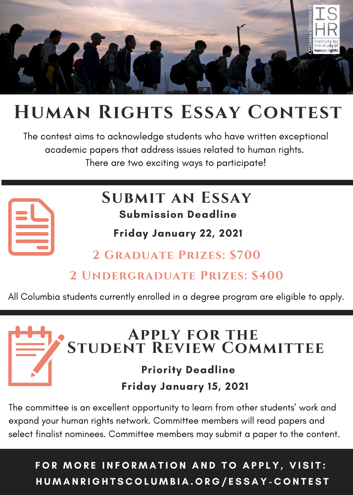 essay contest 2021